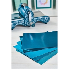 Sizzix Surfacez - The Opulent Cardstock Pack / Teal (50 ark)